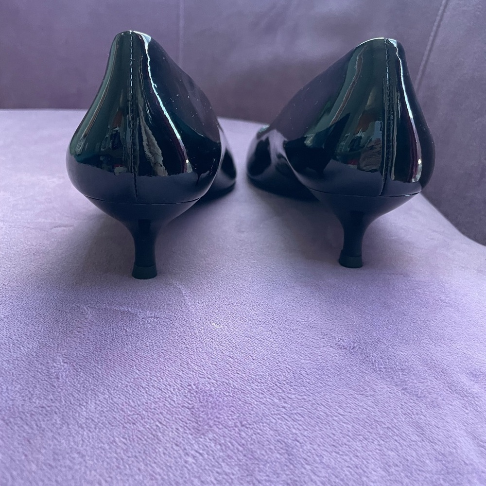 Stuart Weitzman Black  Heel Pumps - Picture 3 of 6